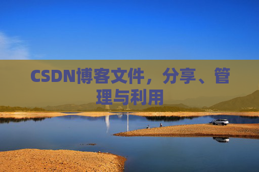 CSDN博客文件，分享、管理与利用